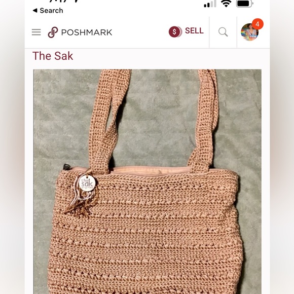 The Saks Classic Crochet purse - Picture 4 of 5